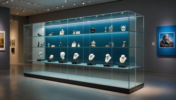 Vitrine en verre pour collection : l'exposition sublimée